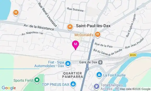 Localisation Mtre Navarro Charlotte