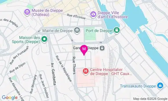 Localisation Mtre Duboc Philippe