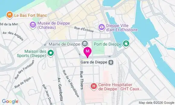 Localisation Mtre Sannier Bérénice
