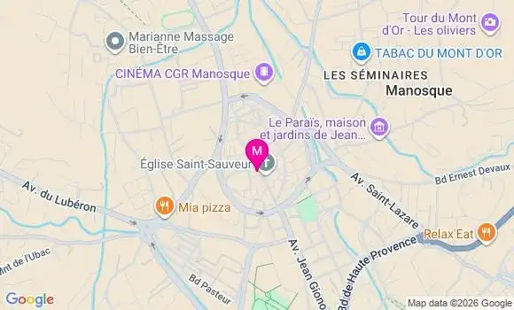 Localisation Mtre Chaix Sarah