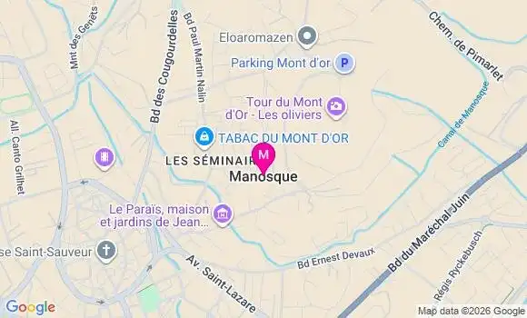 Localisation Mtre Garcin Guillaume