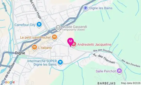 Localisation Mtre Guarise Sandra