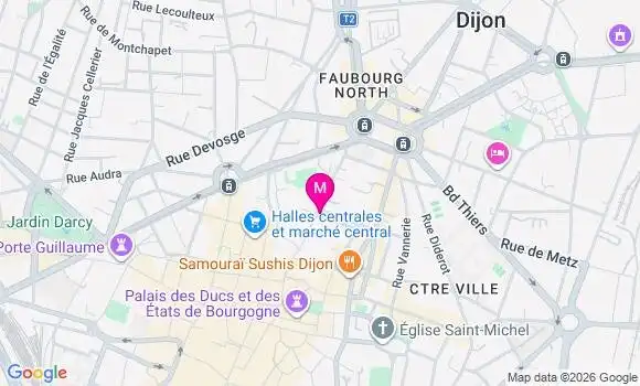 Localisation Mtre Benedetti Charlotte