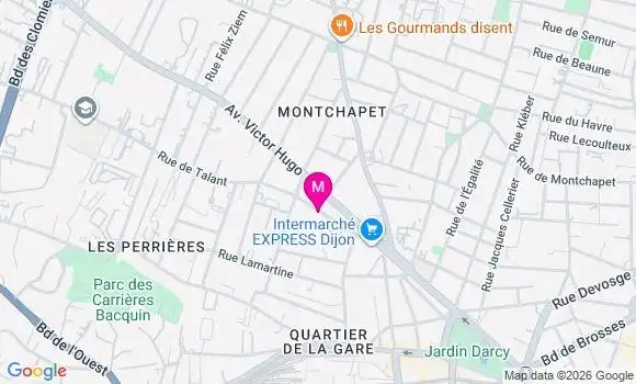 Localisation Mtre Cabot Marina