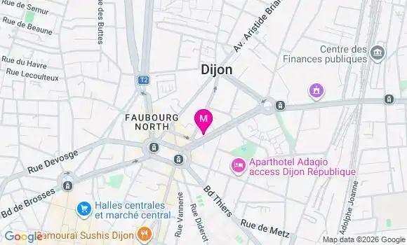 Localisation Mtre Dubar Mallorie