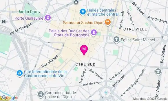 Localisation Mtre Fournier Eloise