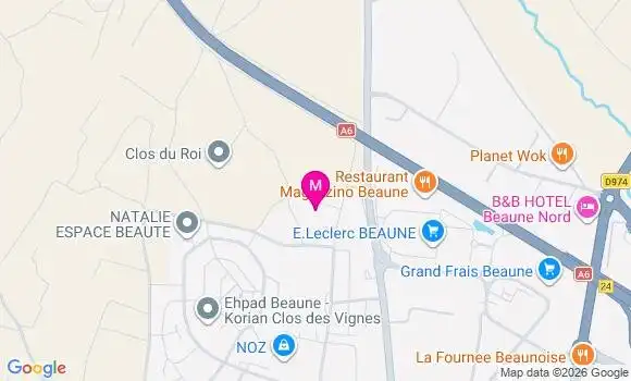 Localisation Mtre Garneret Gautheron Corinne