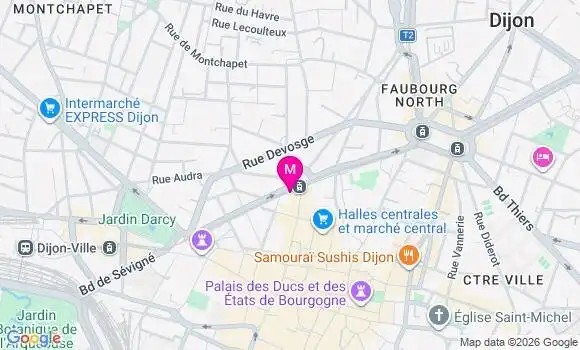 Localisation Mtre Grillot Camille