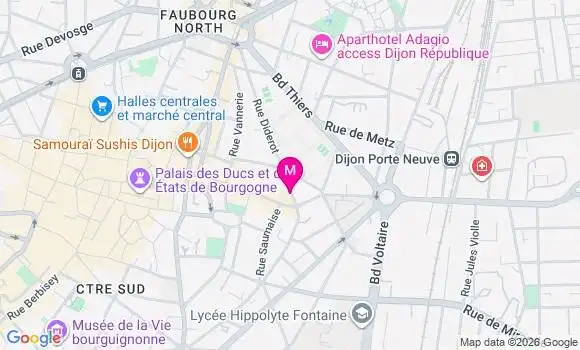 Localisation Mtre Jacques Emeline
