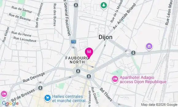 Localisation Mtre Larue Anouchka