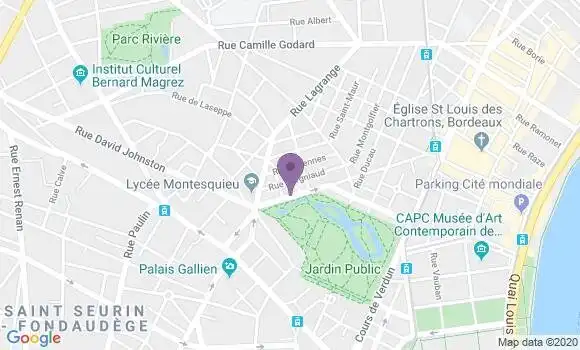 Localisation Mtre Bourdier Philippe