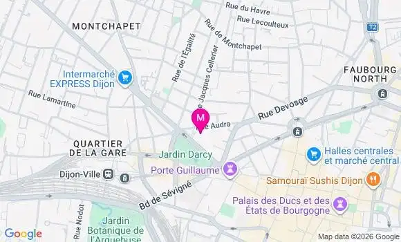Localisation Mtre Rocard Cécile