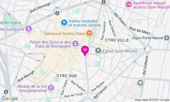 Localisation Mtre Saillard Delphine