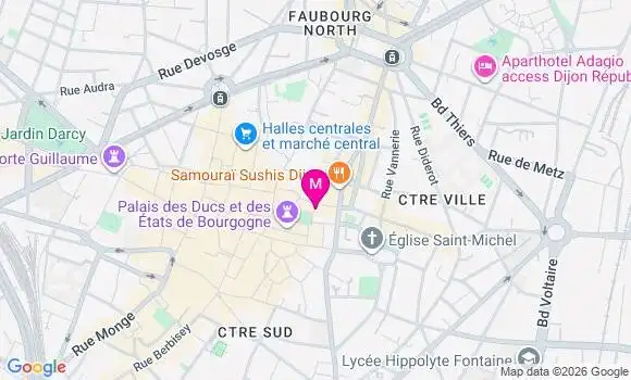 Localisation Mtre Zins Pauline