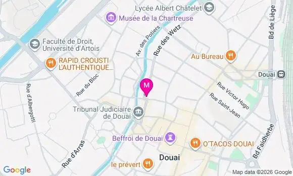 Localisation Mtre Deberdt Alban