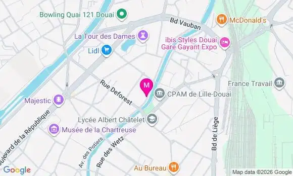 Localisation Mtre Deville Valentine