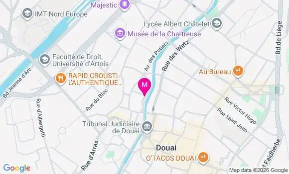 Localisation Mtre Faidherbe Julien