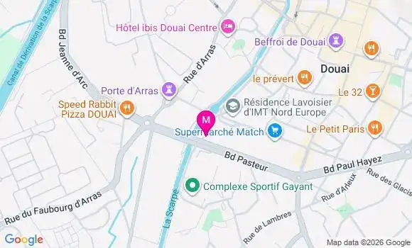 Localisation Mtre Fromont Simon