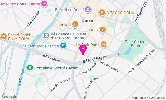 Localisation Mtre Staes Paul