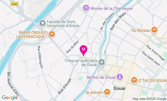 Localisation Mtre Tir Diana