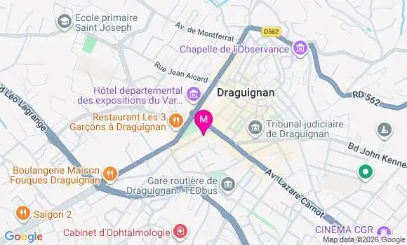 Localisation Mtre Bastiani Nicolas