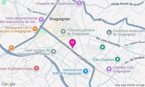Localisation Mtre Fain Robert Antoine