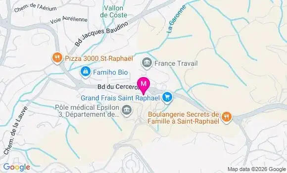 Localisation Mtre Lachaume Blandine