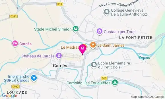 Localisation Mtre Lorenzon Céline