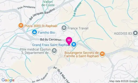 Localisation Mtre Moine Elodie