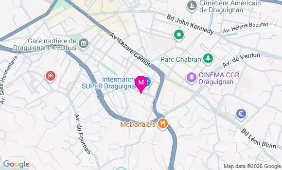 Localisation Mtre Pascal Marjorie