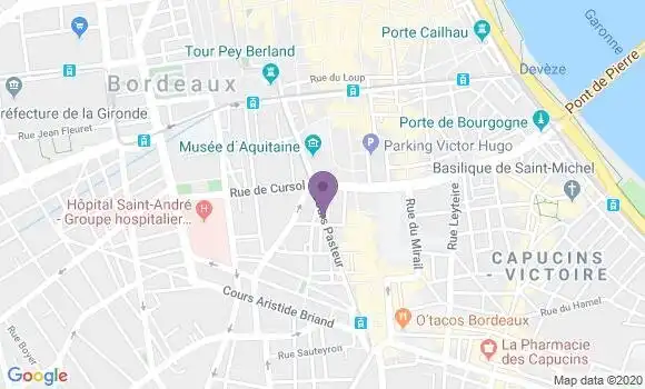 Localisation Mtre Bris Caroline