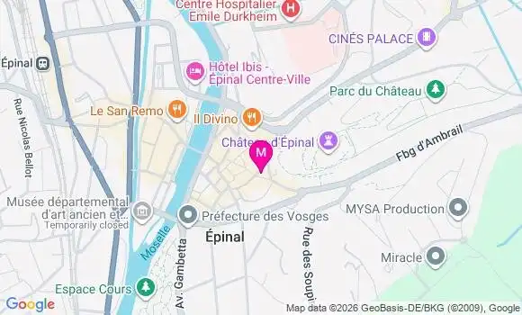 Localisation Mtre Dubief Isabelle