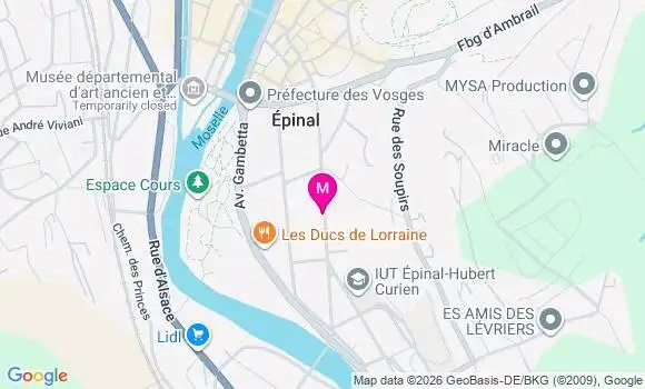Localisation Mtre Hedon Julien