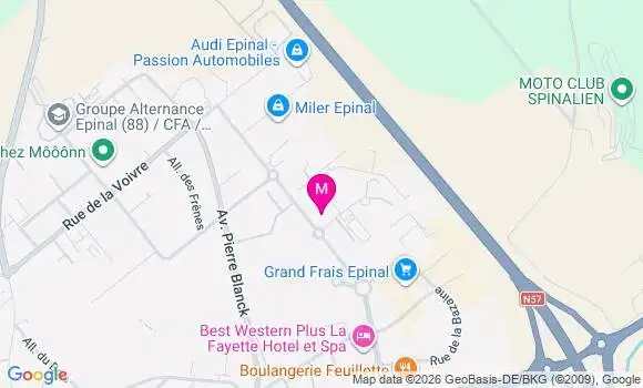 Localisation Mtre Riss Antoine