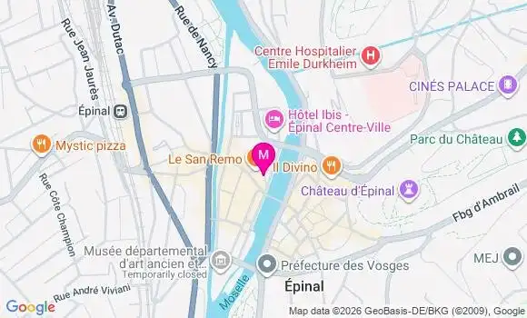 Localisation Mtre Saint Dizier Johann