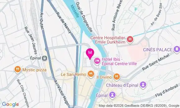 Localisation Mtre Thiriat Julie