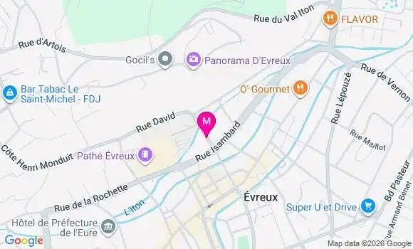 Localisation Mtre Aube Marion