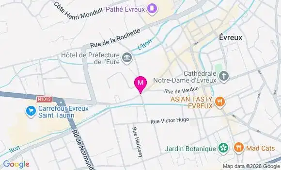 Localisation Mtre Dezellus Geoffroy