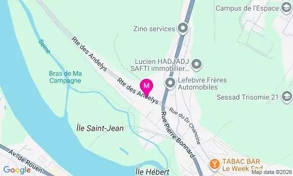 Localisation Mtre Guy Bénédicte