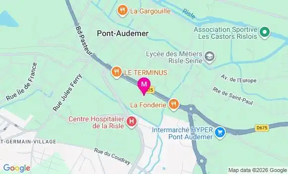 Localisation Mtre Joubert Benoît