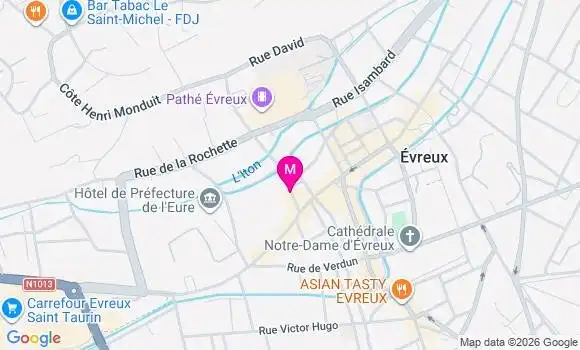 Localisation Mtre Morel Florent