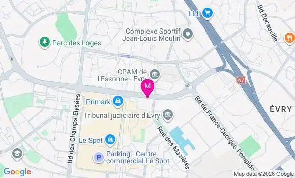Localisation Mtre Belferoum Hind