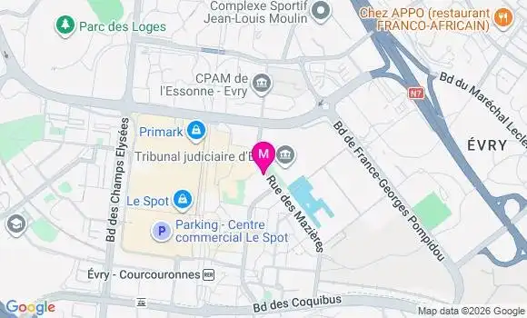 Localisation Mtre Cambiganu Charleyne