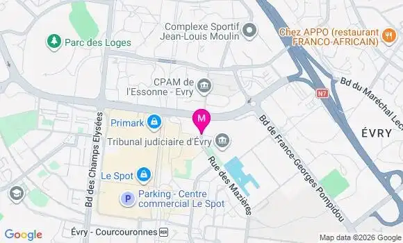 Localisation Mtre Chicheportiche Diana