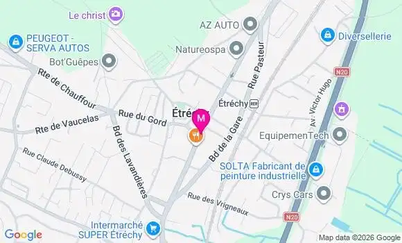 Localisation Mtre Corlouer Noémie