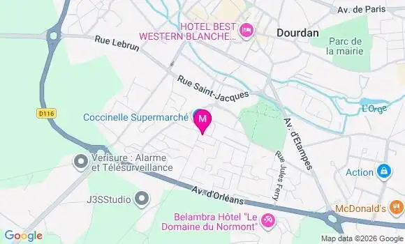 Localisation Mtre Efchin Clotilde