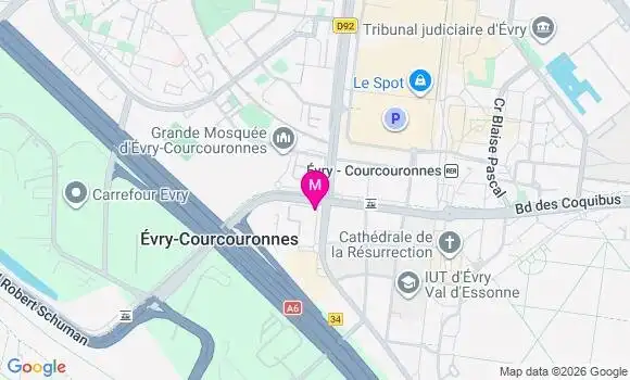Localisation Mtre Luce Johanna