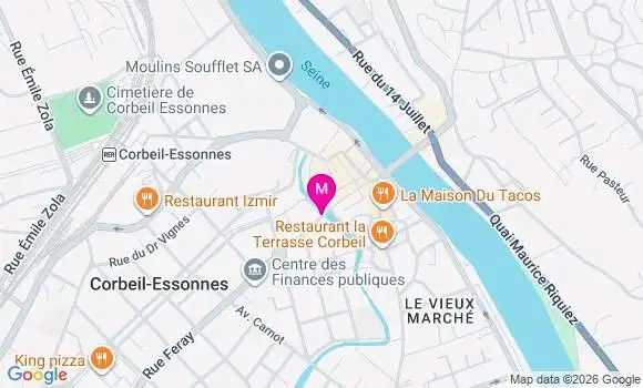 Localisation Mtre Miorini Priscillia