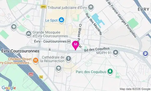 Localisation Mtre Riccardi David