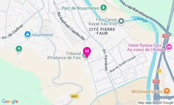 Localisation Mtre Pradon Baby Virginie